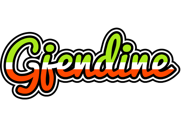Gjendine superfun logo