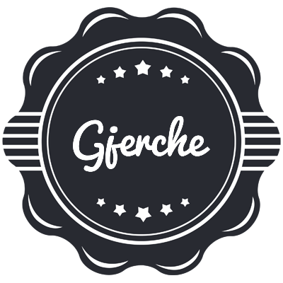 Gjerche badge logo