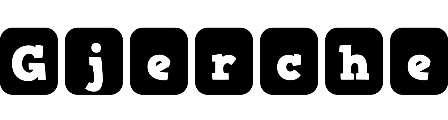 Gjerche box logo