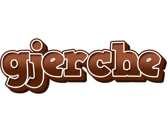 Gjerche brownie logo