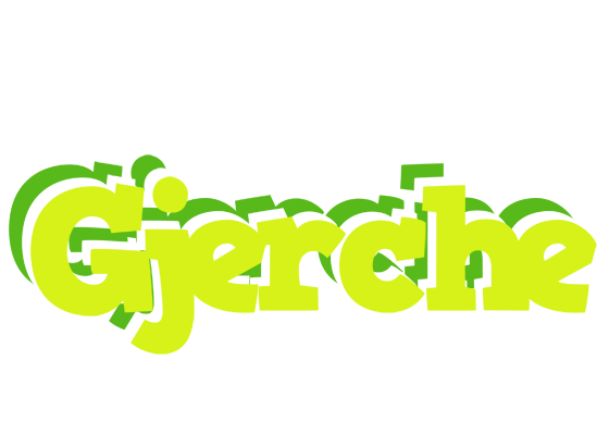 Gjerche citrus logo