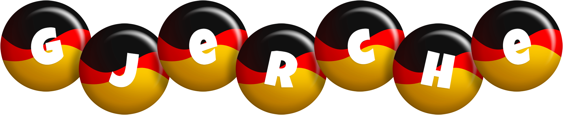 Gjerche german logo