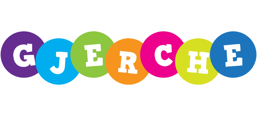 Gjerche happy logo