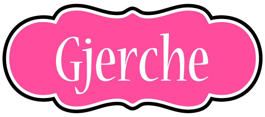 Gjerche invitation logo
