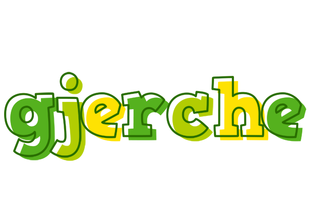 Gjerche juice logo