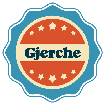 Gjerche labels logo