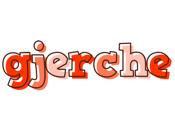 Gjerche paint logo