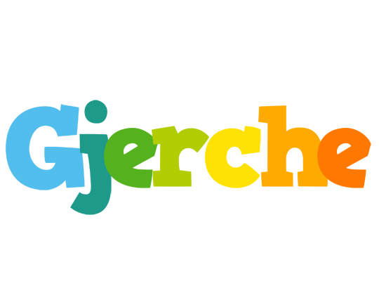 Gjerche rainbows logo