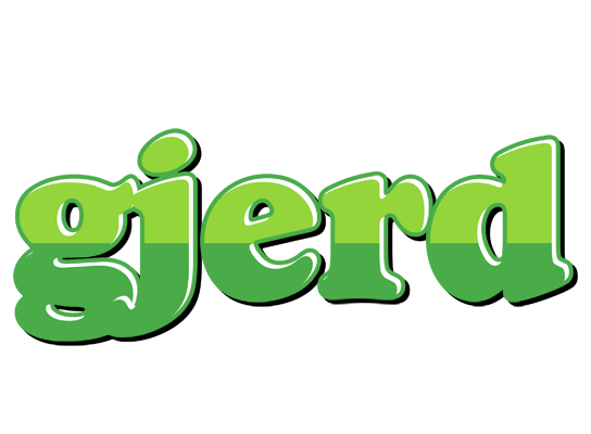 Gjerd apple logo