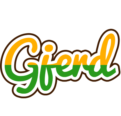 Gjerd banana logo