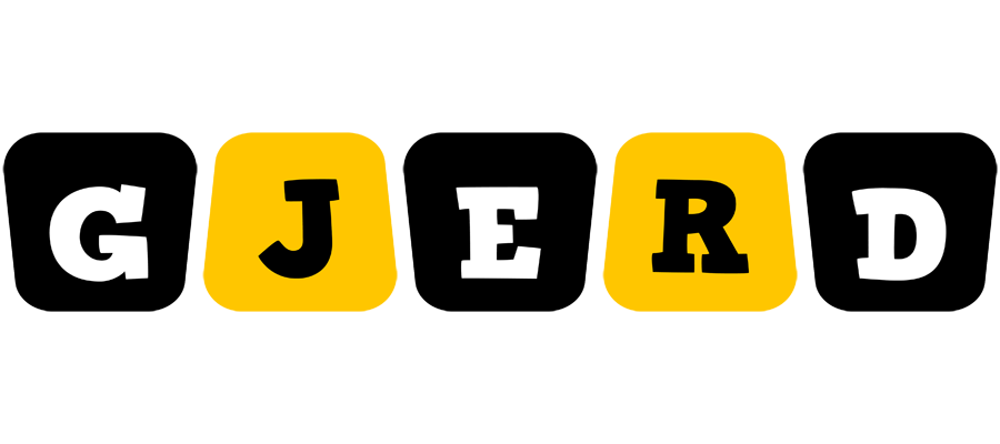 Gjerd boots logo