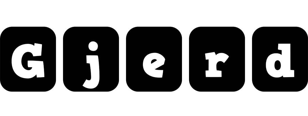 Gjerd box logo