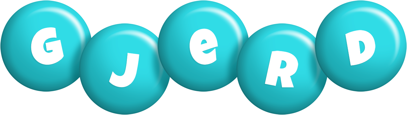 Gjerd candy-azur logo