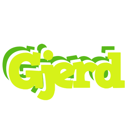 Gjerd citrus logo