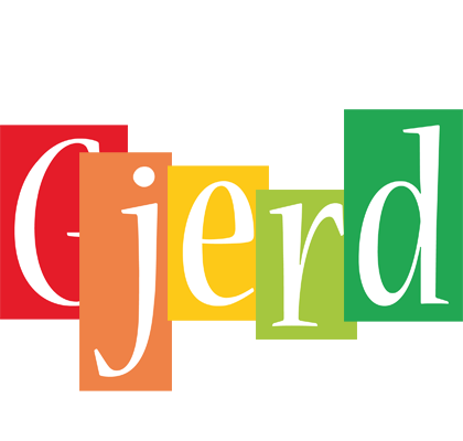 Gjerd colors logo