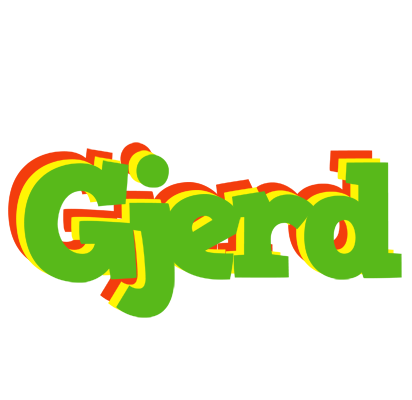 Gjerd crocodile logo