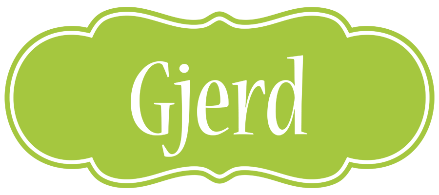Gjerd family logo