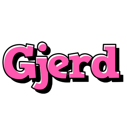 Gjerd girlish logo