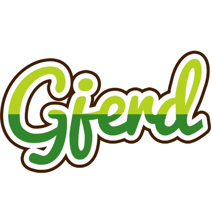 Gjerd golfing logo