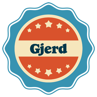 Gjerd labels logo