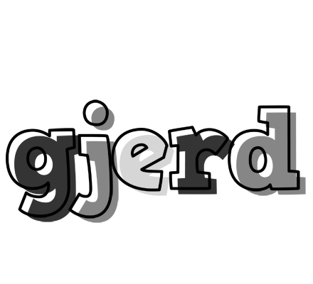 Gjerd night logo