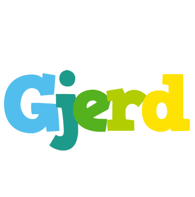 Gjerd rainbows logo