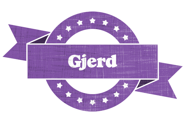 Gjerd royal logo