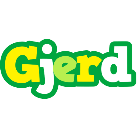 Gjerd soccer logo