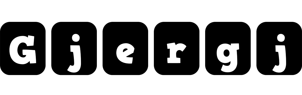 Gjergj box logo