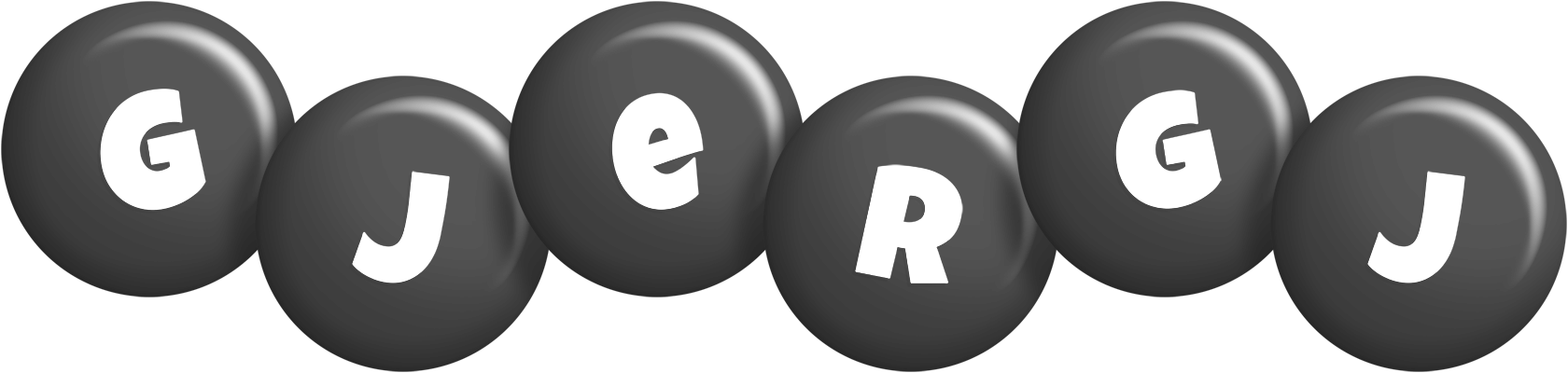 Gjergj candy-black logo