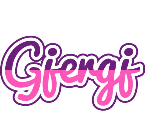 Gjergj cheerful logo