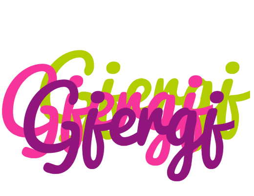 Gjergj flowers logo