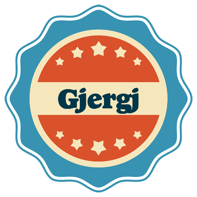 Gjergj labels logo