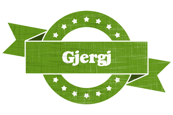 Gjergj natural logo