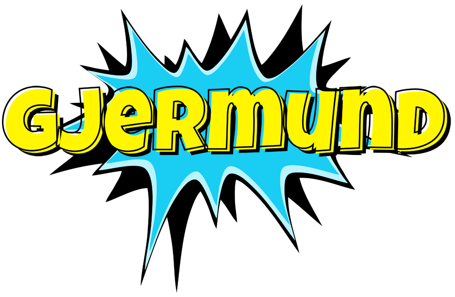 Gjermund amazing logo