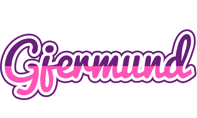 Gjermund cheerful logo