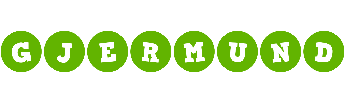 Gjermund games logo