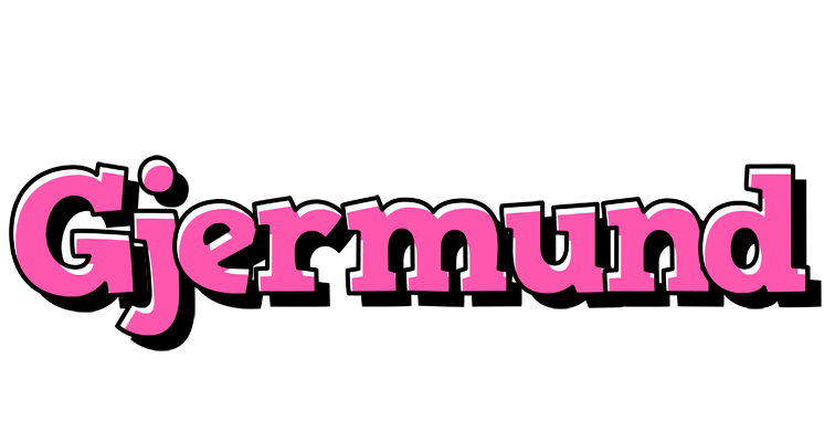 Gjermund girlish logo