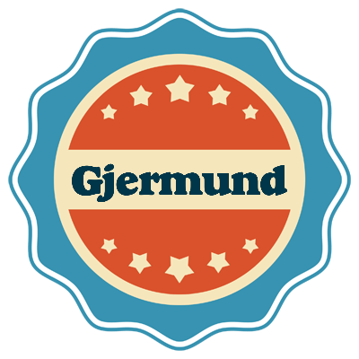 Gjermund labels logo