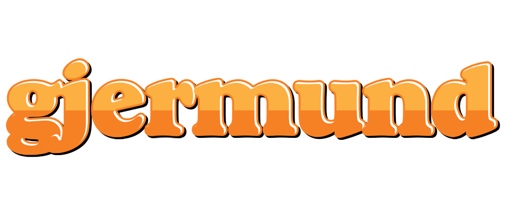 Gjermund orange logo