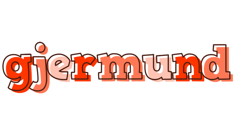 Gjermund paint logo