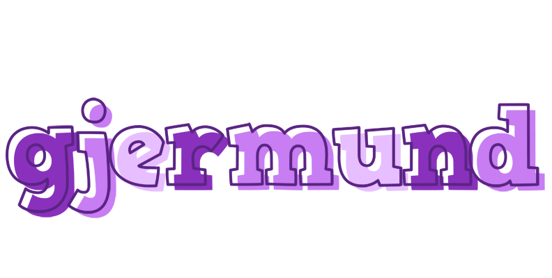 Gjermund sensual logo