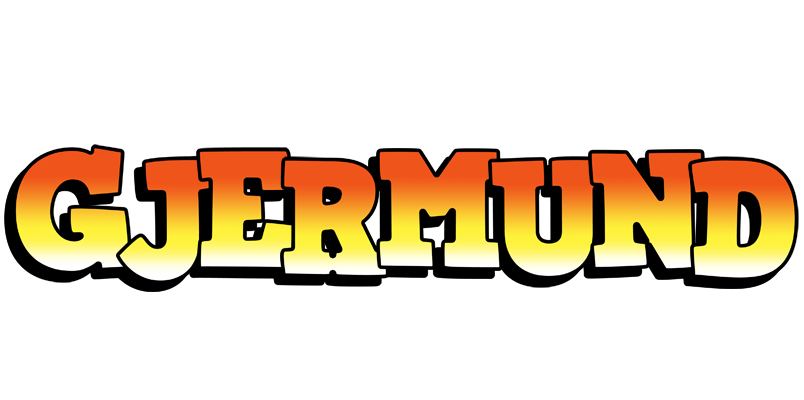 Gjermund sunset logo