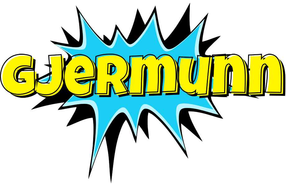 Gjermunn amazing logo