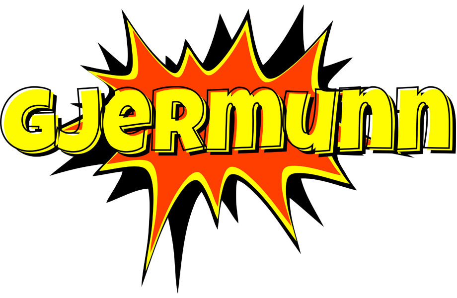 Gjermunn bazinga logo