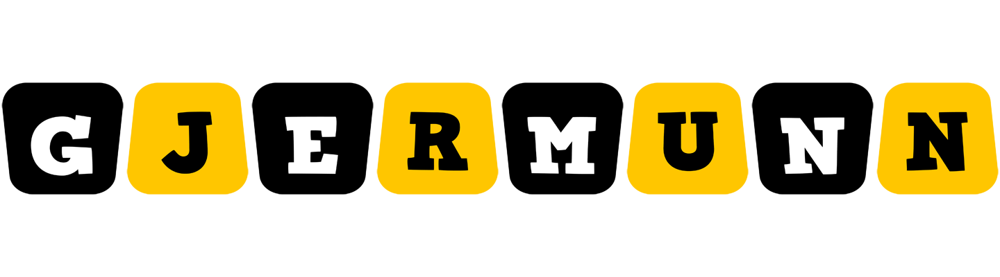 Gjermunn boots logo