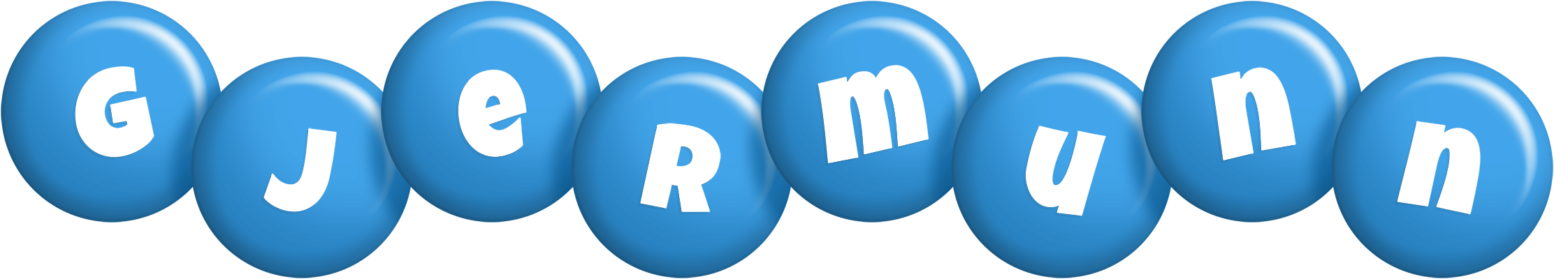Gjermunn candy-blue logo