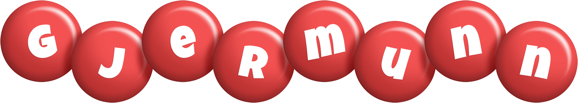 Gjermunn candy-red logo