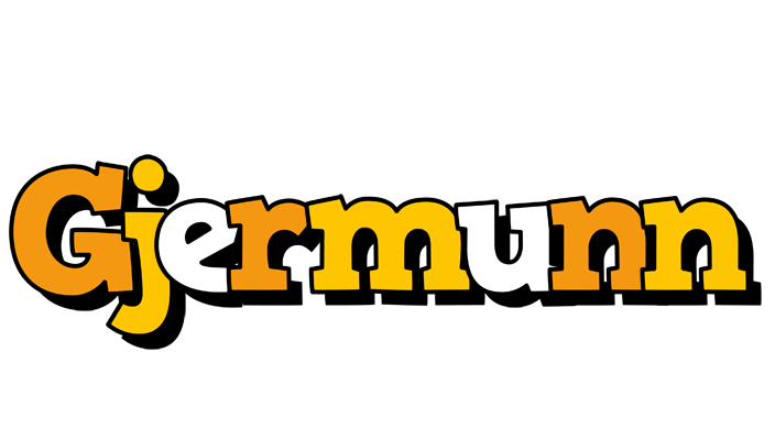Gjermunn cartoon logo
