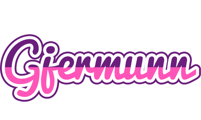 Gjermunn cheerful logo